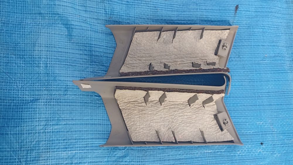 Накладка на стійки задньої права та ліва для BMW 3  E91 2005-2012 р