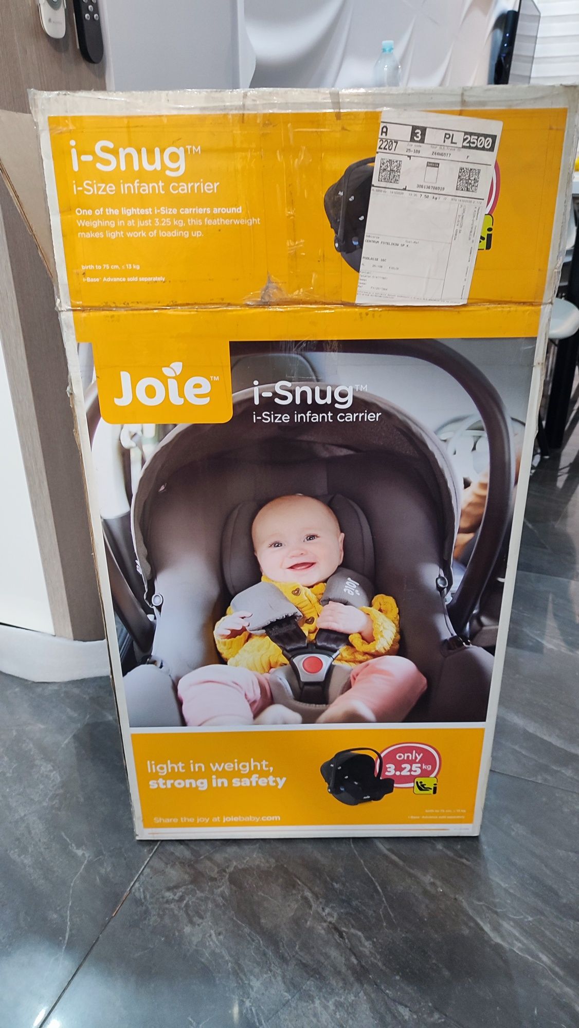 Fotelik Joie I-Snug z bazą i-Base Advance