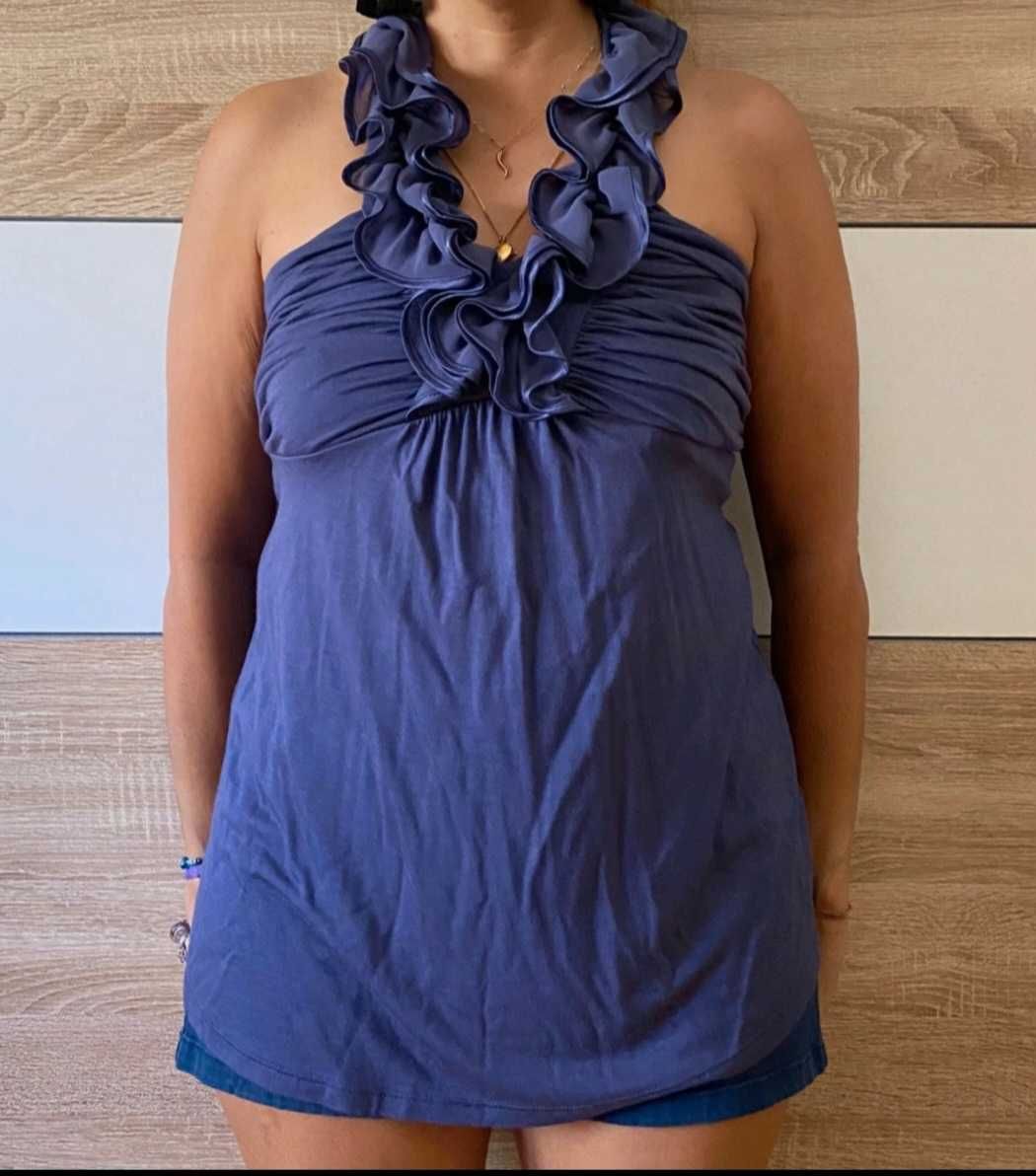 Top Elegante sem alças