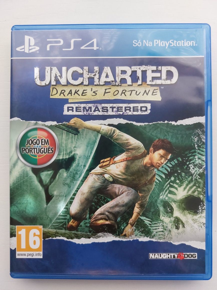 Uncharted Drake's fortune PS4 NOVO