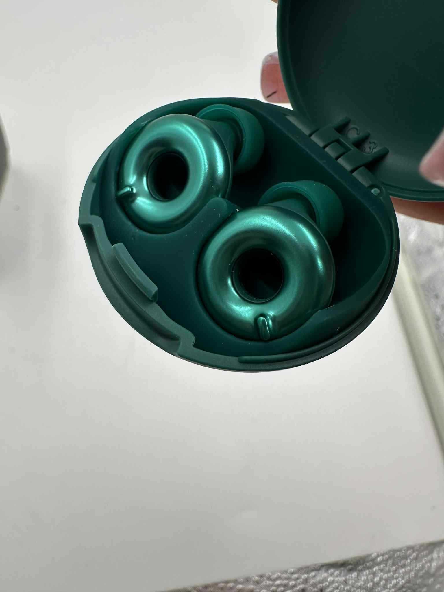 Stopery Zatyczki Wkładki z regulacją 17-25 db | LOOP Earplugs green