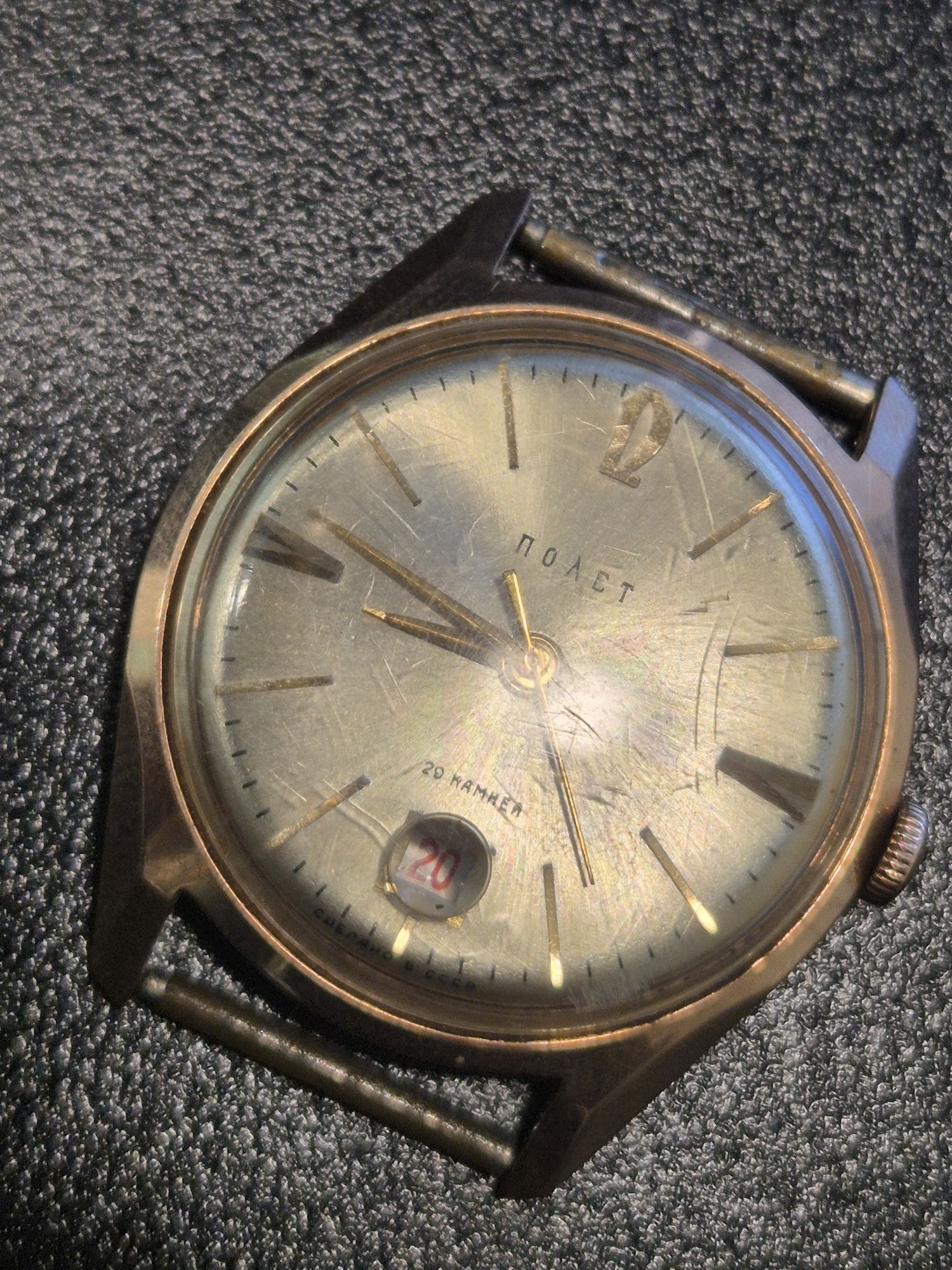 Zegarek złoty p583 POLJOT / 29 kamieni / automat / 29g Komis Madej Sc