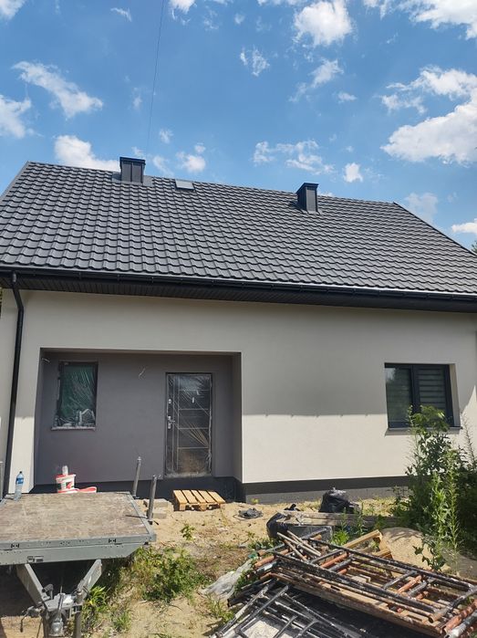 Elewacje, docieplenia budynków poddaszy, malowanie elewacji, podbitka