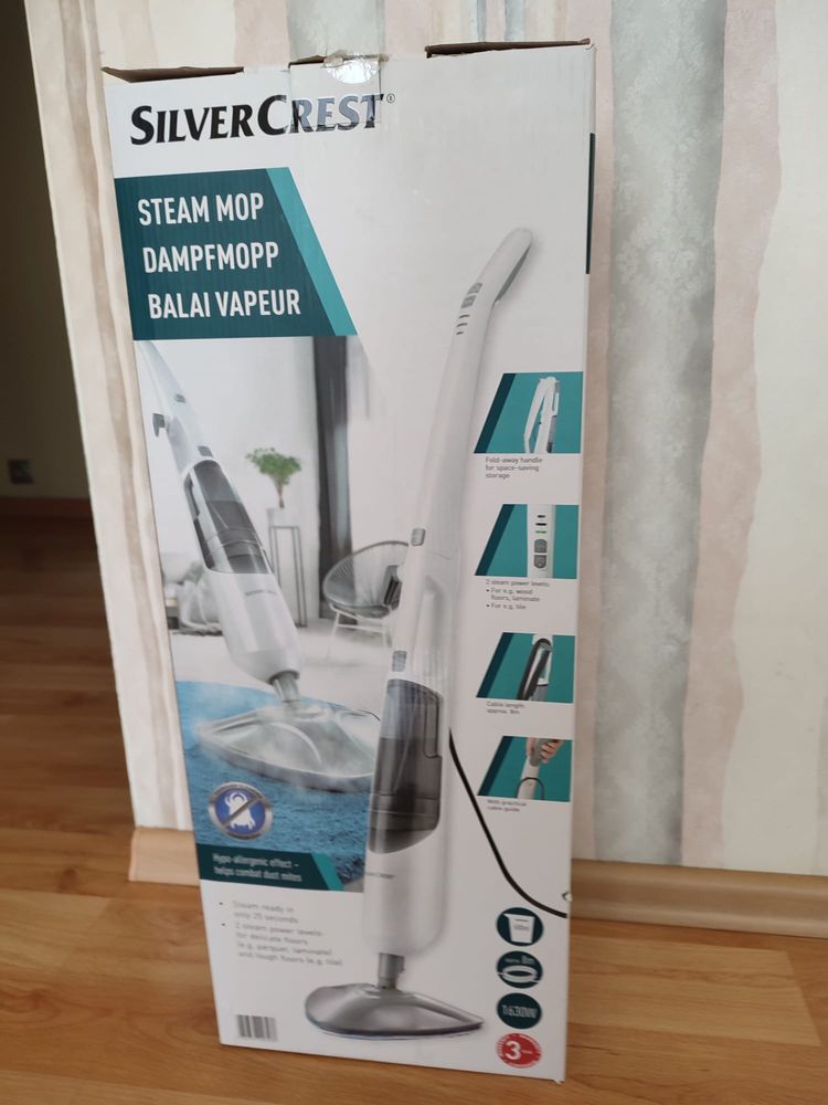 Mop parowy Silvercrest SDM 1500 D2 Lidl 1630W