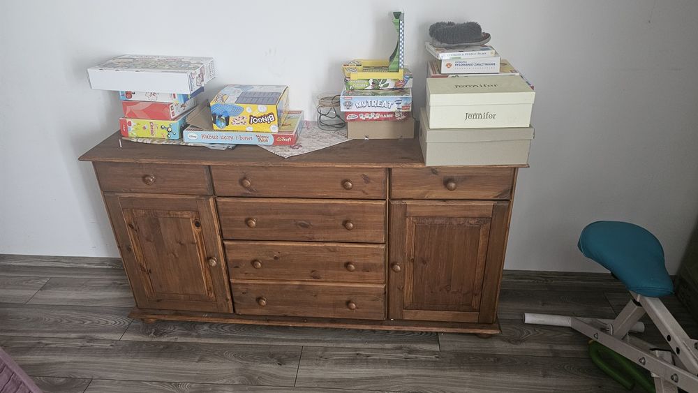 Komoda sosna lite drewno