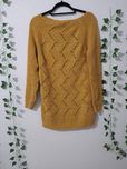 Sweter musztardowy