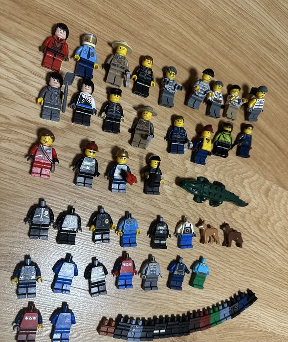 10kg klocków LEGO + zestawy + minifigurki