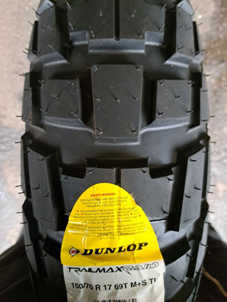 Pneu novo 150/70-17 Dunlop Trailmax Raid