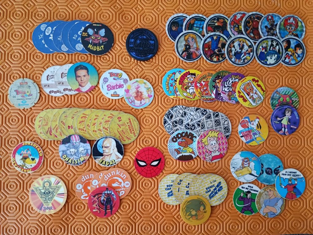 Tazos variados originais