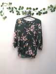 Blusa Verde Florida da Stradivarius
