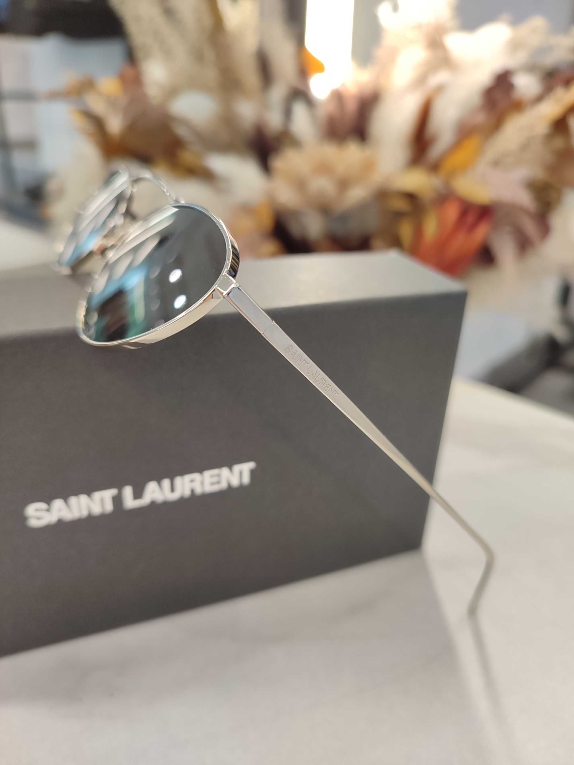 Окуляри Saint Laurent Silver SL 538