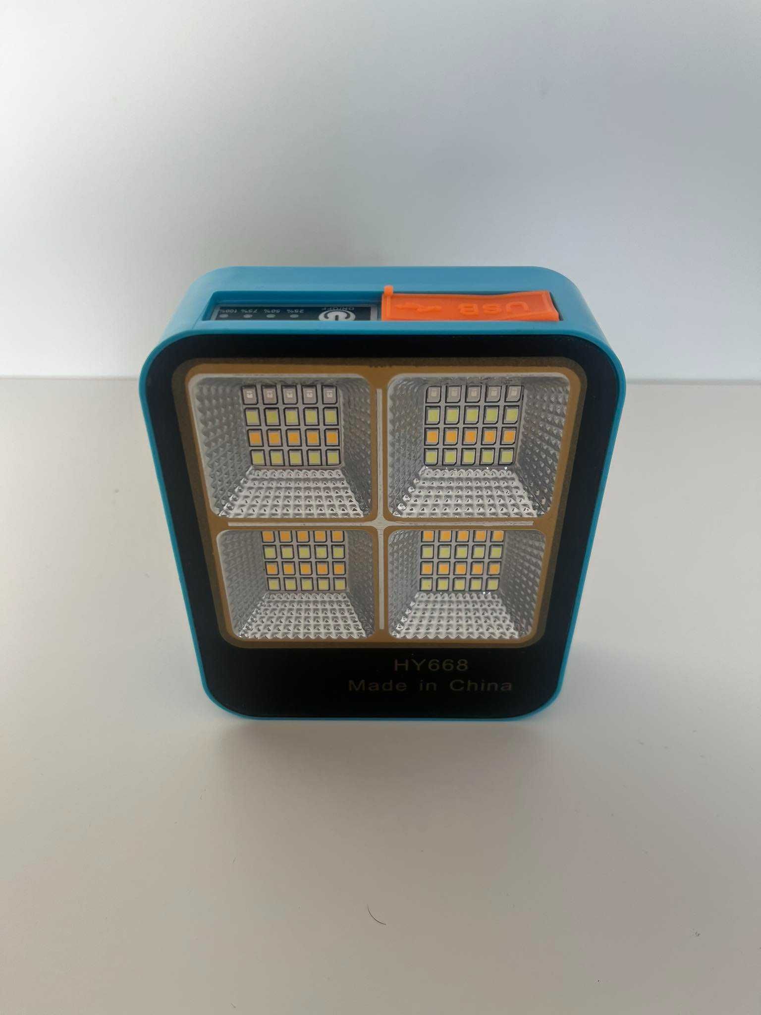 Lampa Solarna 80w Przenośny LED Halogen