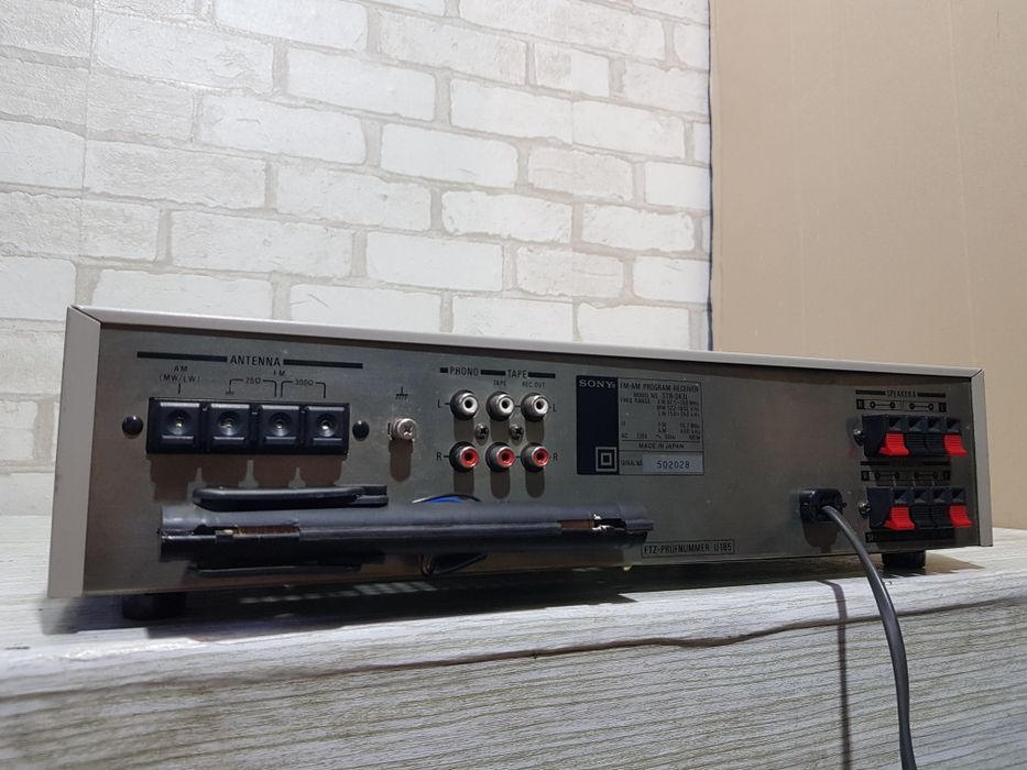 FM/AM  ресивер/підсилювач  Sony STR-343 2х47 Вт б/у з Німеччини+1
