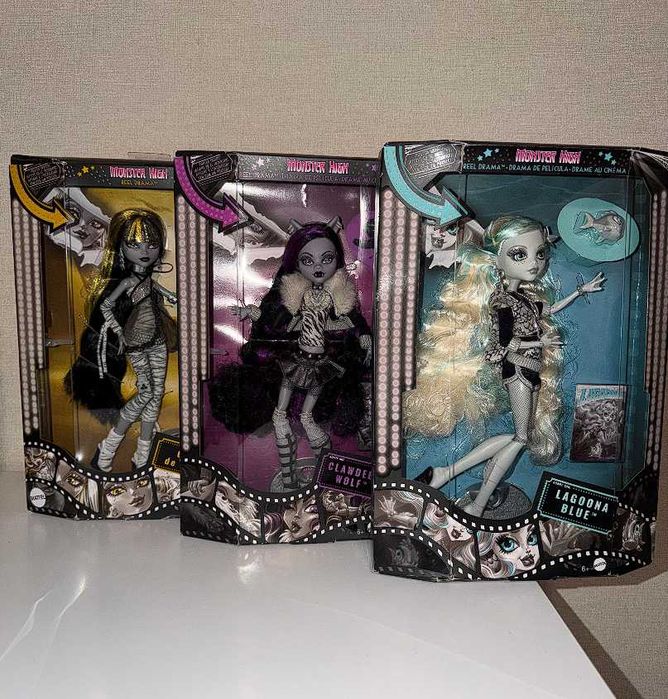 Монстер Хай Ріл Драма Monster High Lagoona Clawdeen Cleo Reel Drama