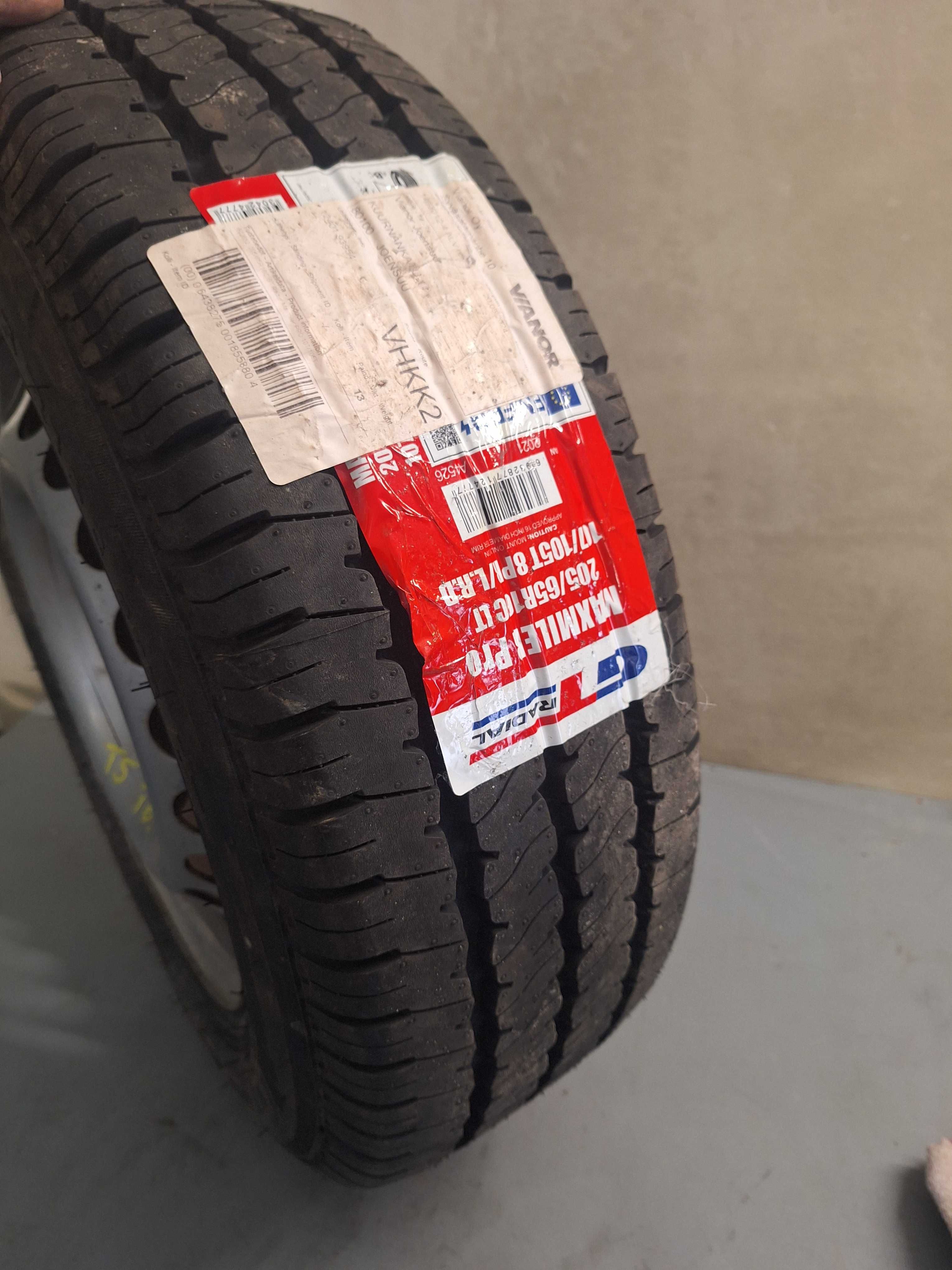 Koło zapasowe felga opona 16h  vw transporter t5 t6 wysyłka