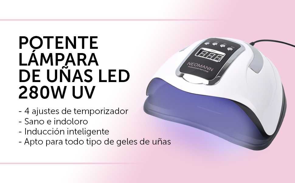 Catalisador lâmpada LED UV secador de unhas candeeiro unhas gel - NOVO