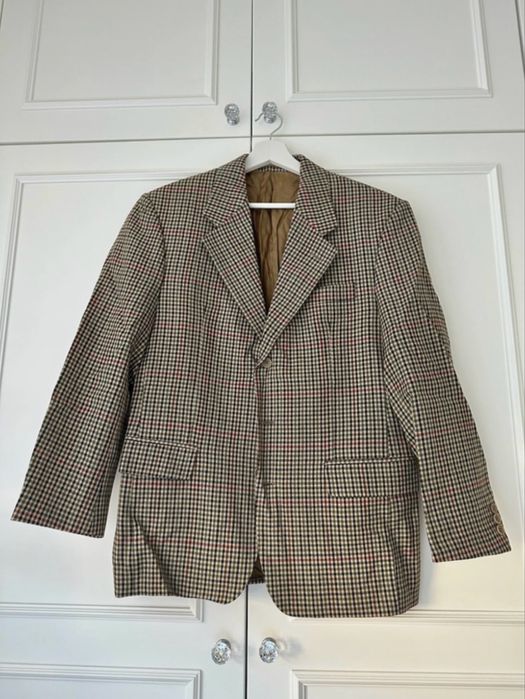 Piekna angielska marynarka meska Harvie & Hudson pure wool