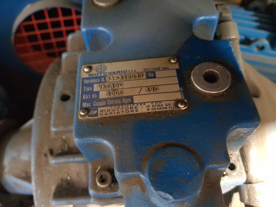 Варіатор Motovario VK/100 для двигунів від 7,5 кВт