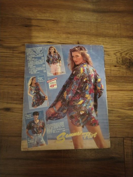 Katalog modowy BRAUN GOLL frühling-Sommer 90