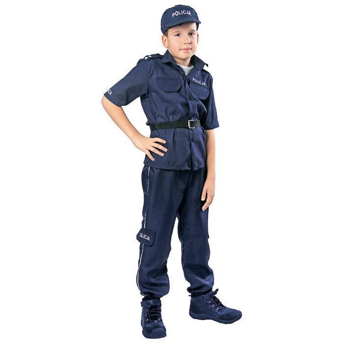 Strój Przebranie Kostium POLICJANT 110/120