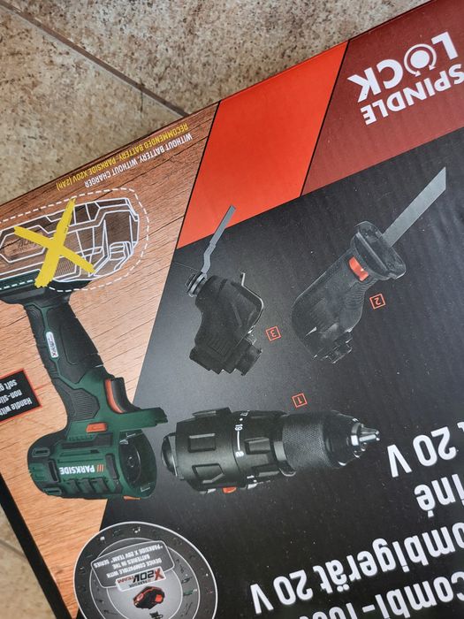 PARKSIDE® Akumulatorowe narzędzie wielofunkcyjne 3w1, PKGA 20-Li C2