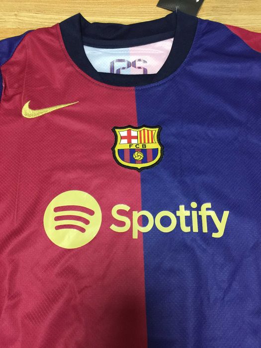 Koszulka Barcelona - Komplet dziecięcy-Lewandowski-domowa-R.24