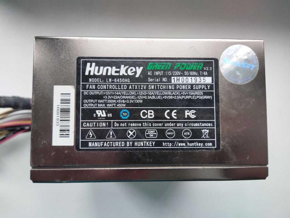 Блок живлення 500W Chieftec. Huntkey. Блок Питания.