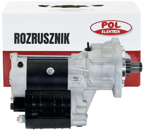 Rozrusznik z reduktorem 12V 2,8kW napęd zębnika 9 zębów C-328