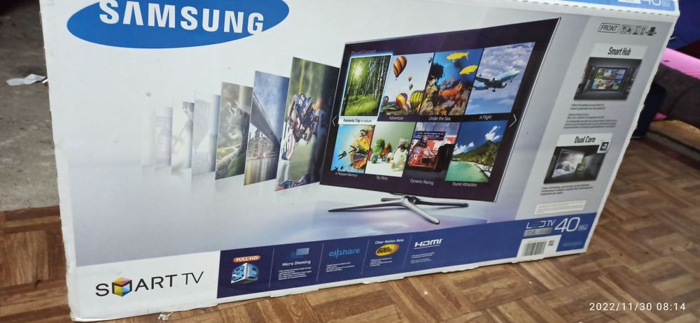 Samsung 3 D full HD LED 40 Smart Tv + aktywne okulary