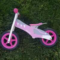 Rower rowerek biegowy różowy dla dziewczynki Milly Mallyy
