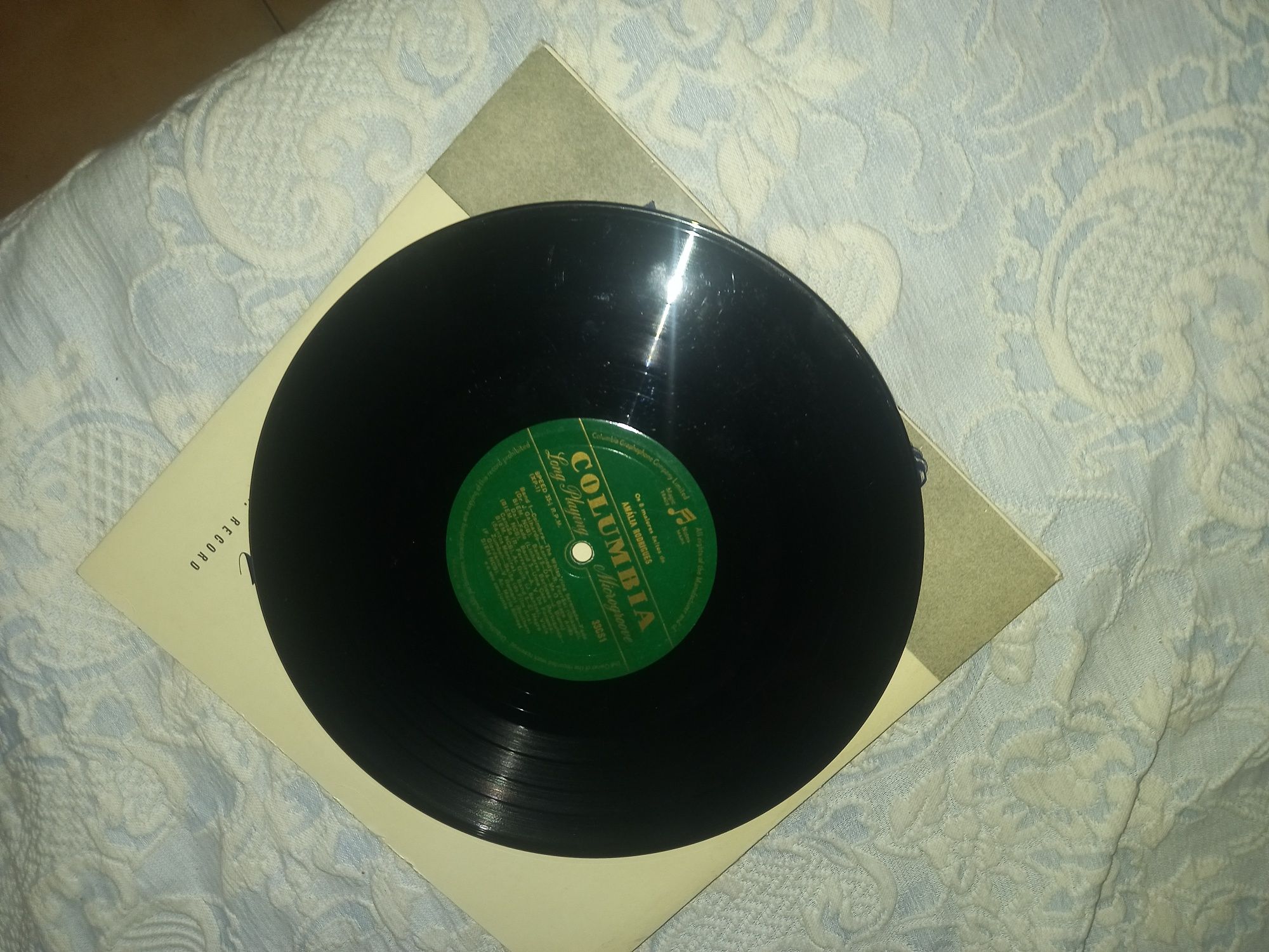 Disco raro da Amália Rodrigues