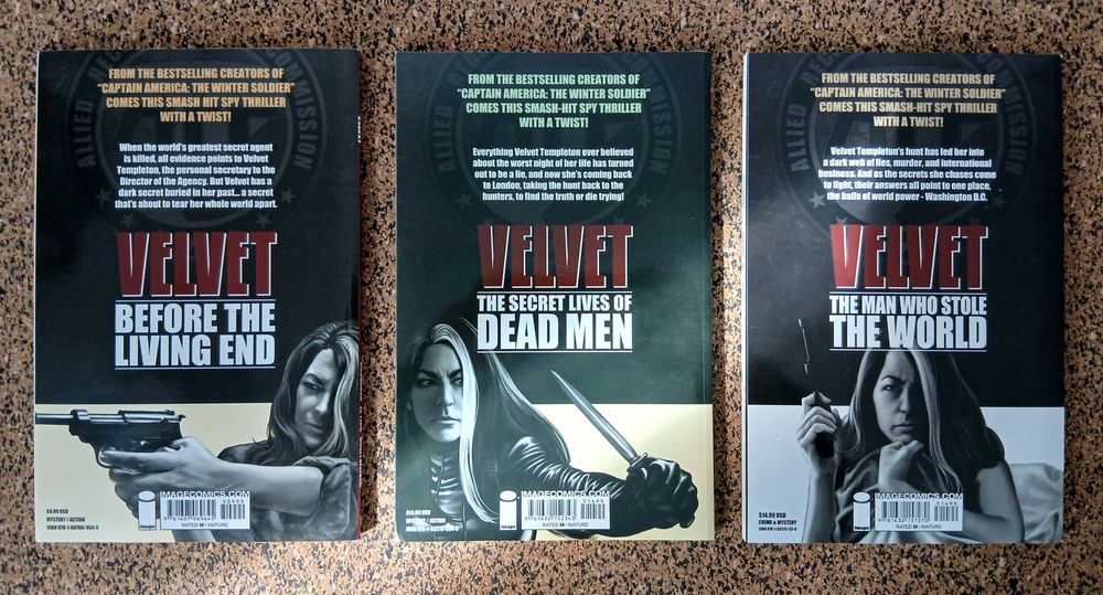 3 BDs - Velvet (coleção completa)