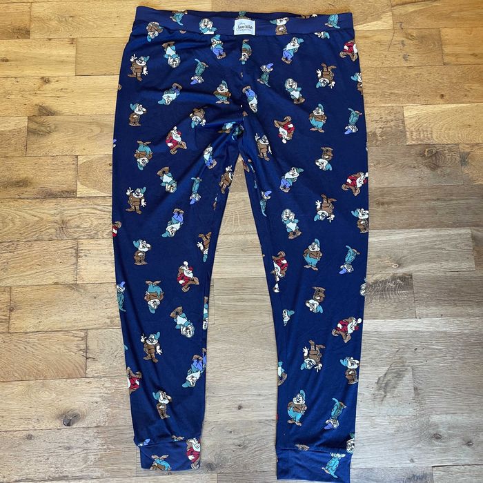 Disney Królewna Śnieżka I 7 Krasnoludków Spodnie Piżama Damska Rozm.XL