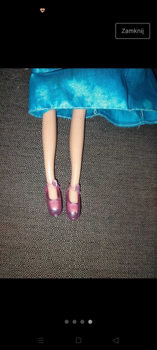 Lalka Barbie plus buciki