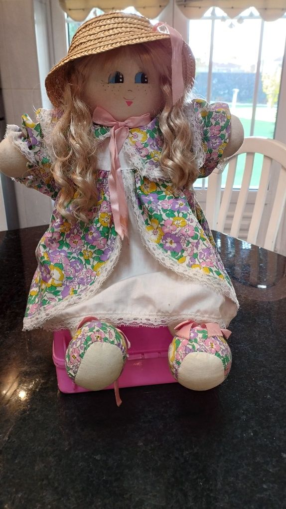 Boneca, de decoração