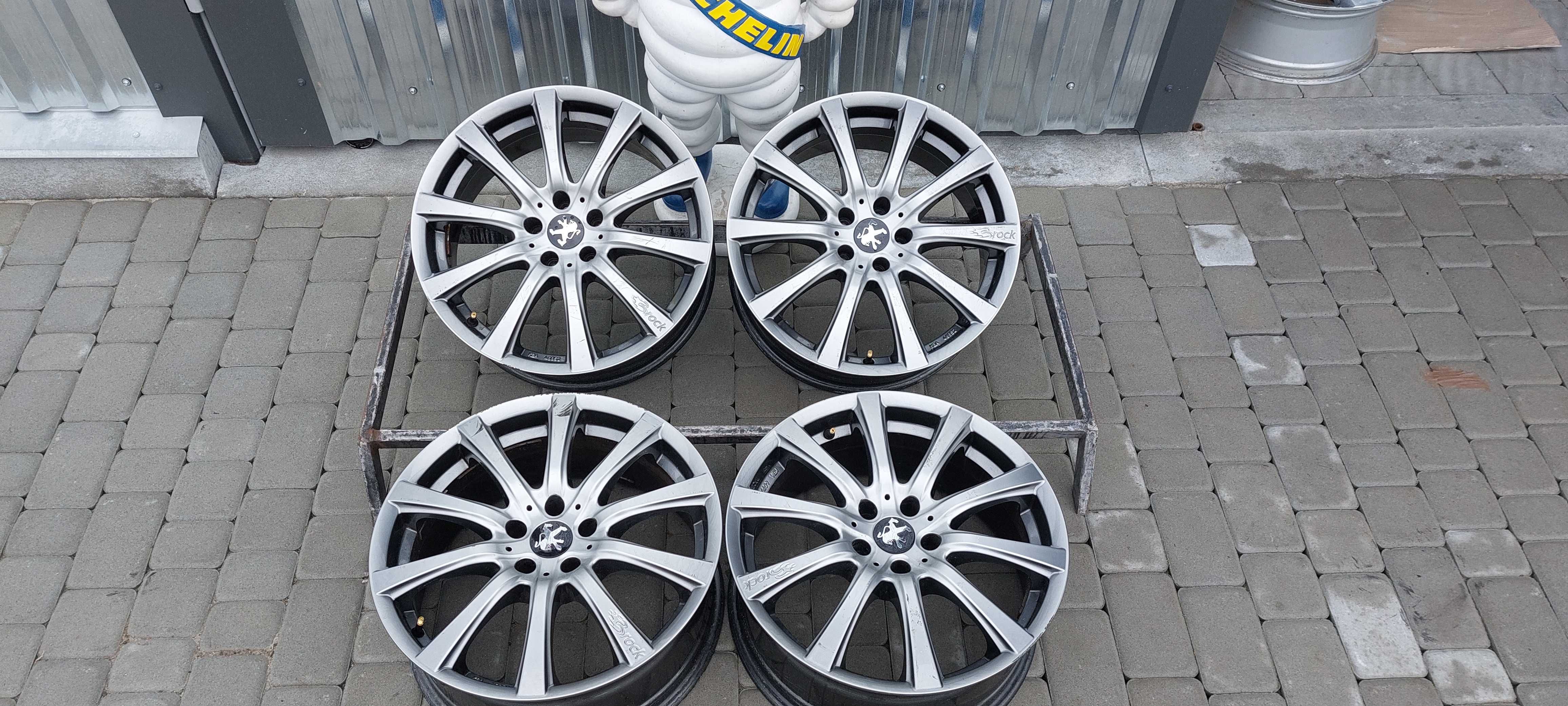 Диски Brock R18 5x108 8J ET27 Peugeot RCZ 408 Citroen C5 Quattroporte