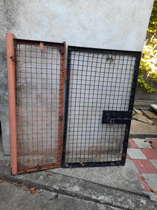 Забор из канилированной сетки