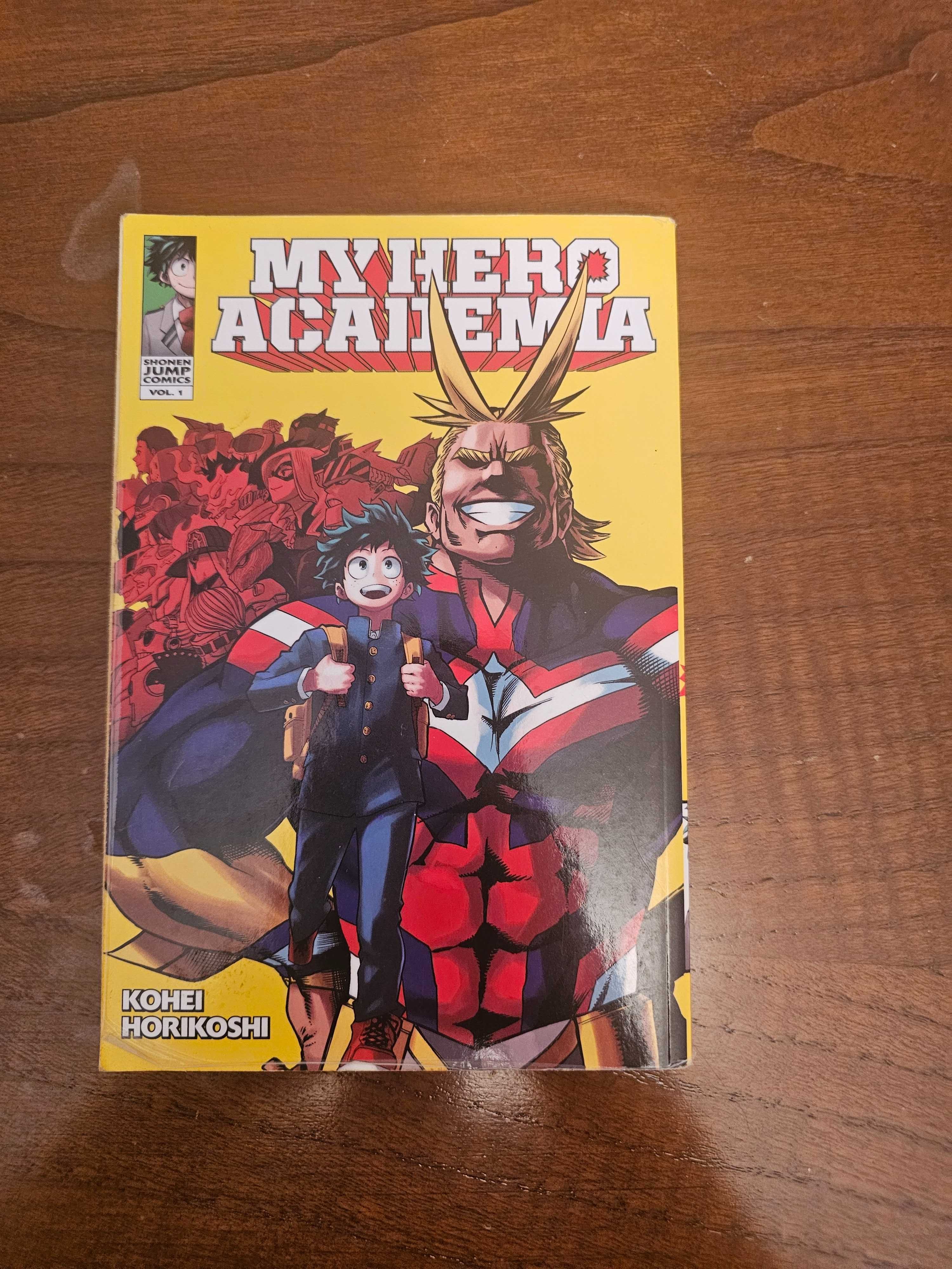 Mangá Hero Academia, Overlord, No Game No Life, Yowamushi Pedal, Given