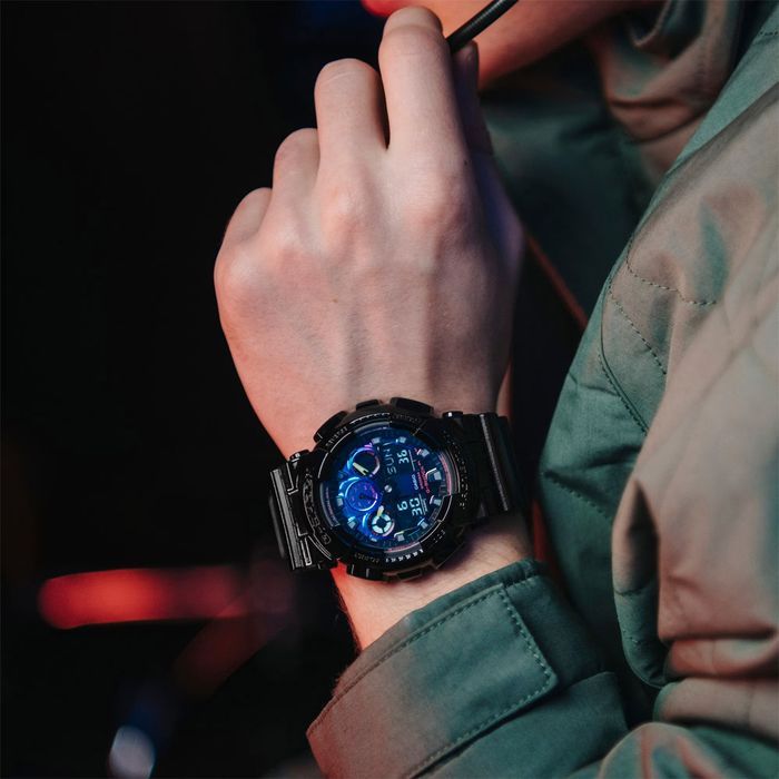 Часы Casio GA-100RGB-1A ! Оригинал! Фирменная гарантия 2 года!