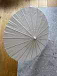 6 papierowych parasolek 60 cm