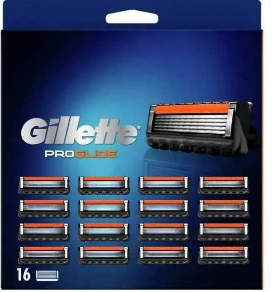Gillette Fusion 5 Proglide wkłady ostrza 16szt ORYGINALNE