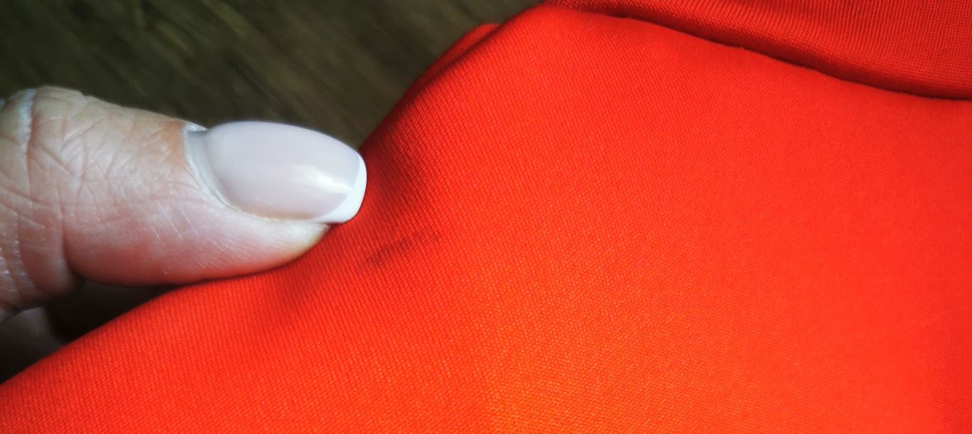 H&M Nicky Minaj czerwona sukienka damska