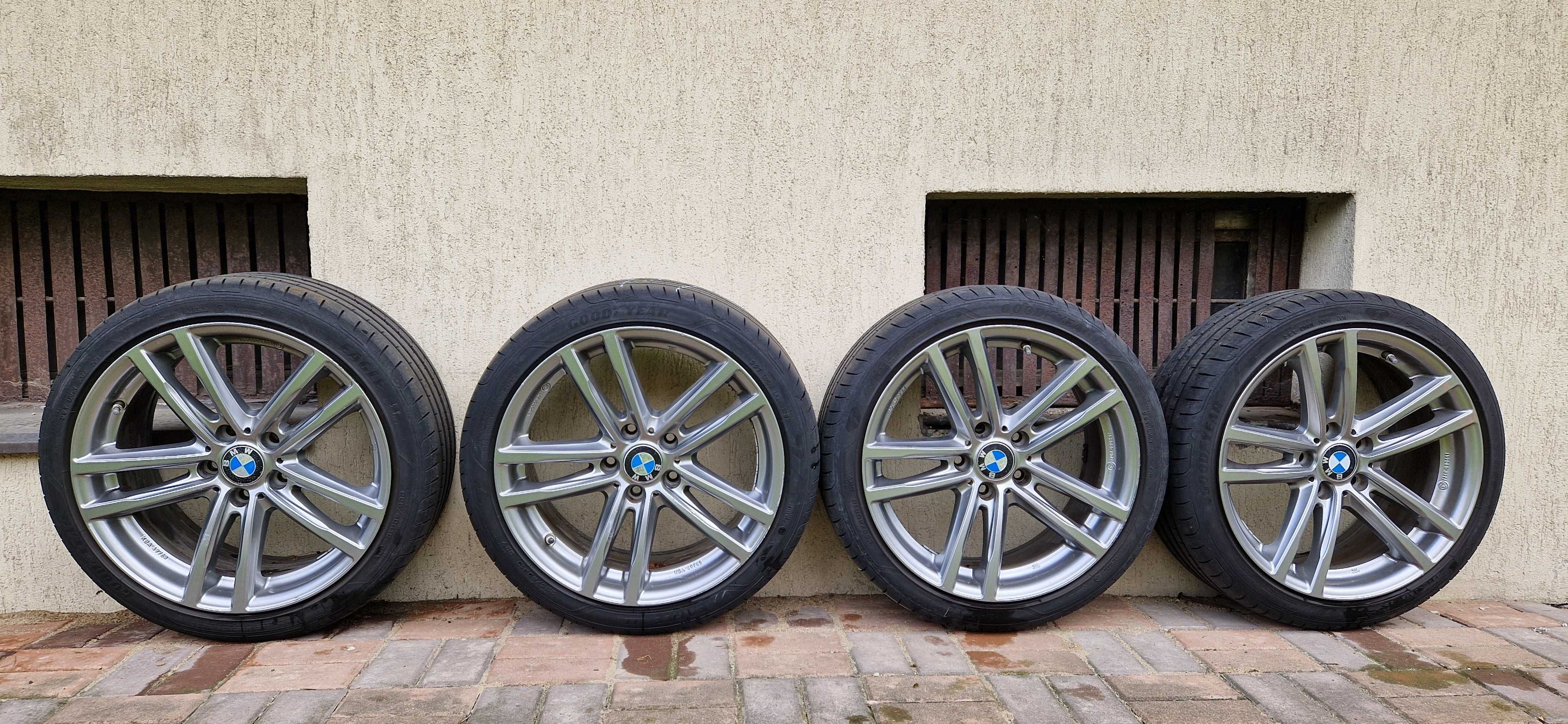 Felgi BMW 18 Rial X10 Metal Grey ET 34 5x120 + opony letnie Good Year