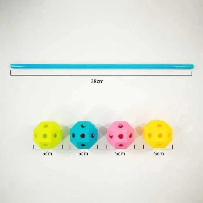 Pro Kids Słomki konstrukcyjne gigant 118El.-Creative forts-Nowe