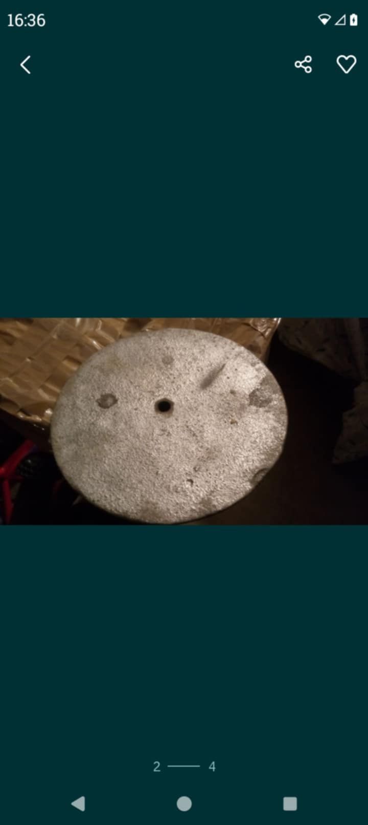 Deflektor żeliwny 17cm do pieca