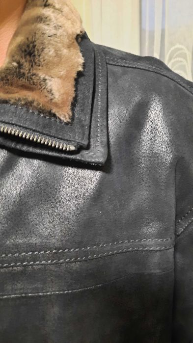 Чоловіча шкіряна куртка Morgan