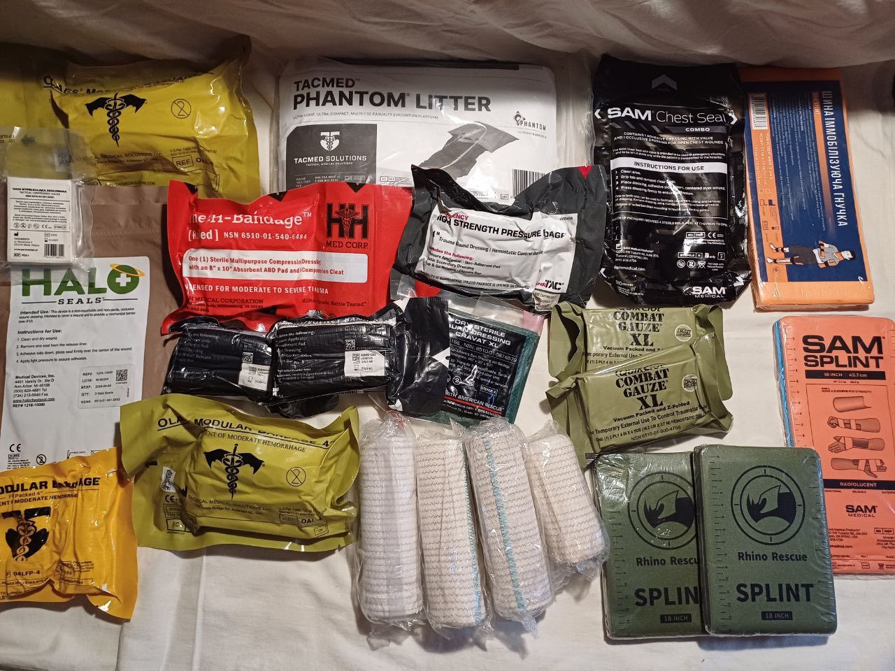 Гемостатичний бинт QuikClot Combat Gauze XL / 2шт (300)