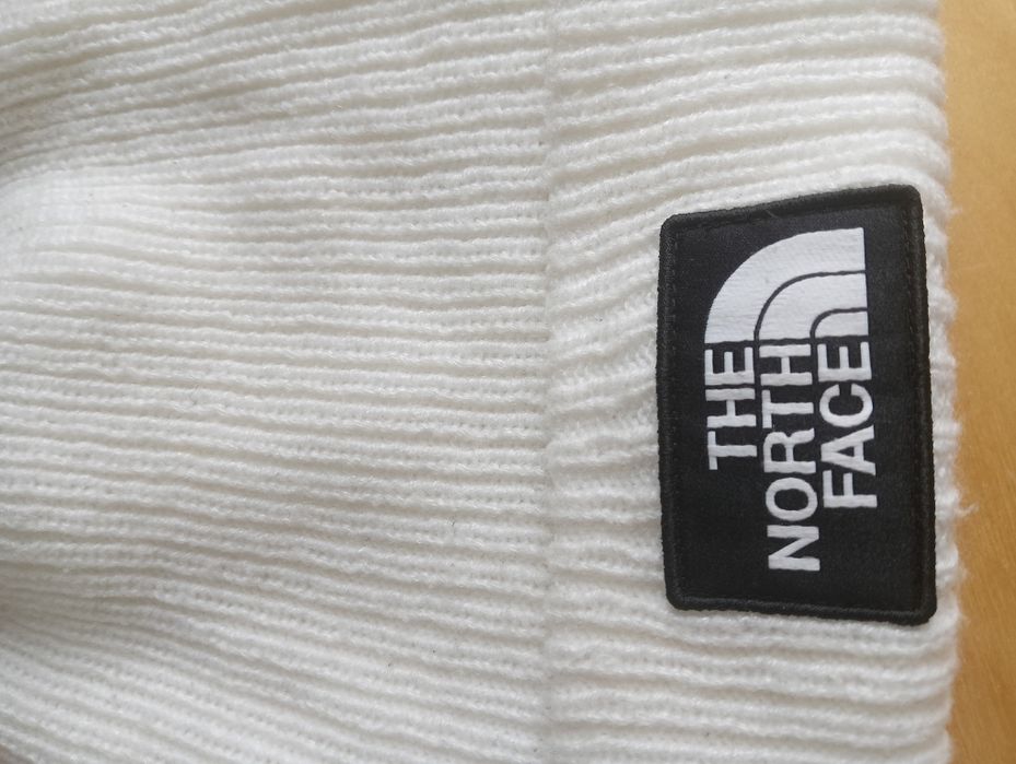 Czapka biała the north face unisex