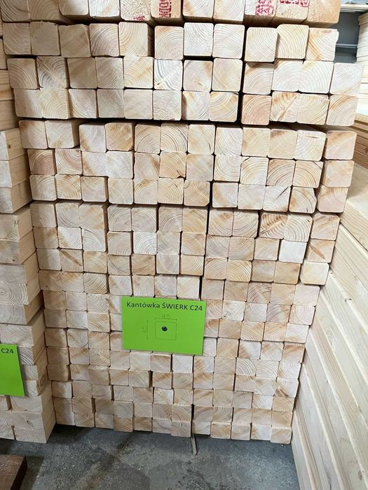 Drewno konstrukcyjne C24 45x145 dł 5,40m