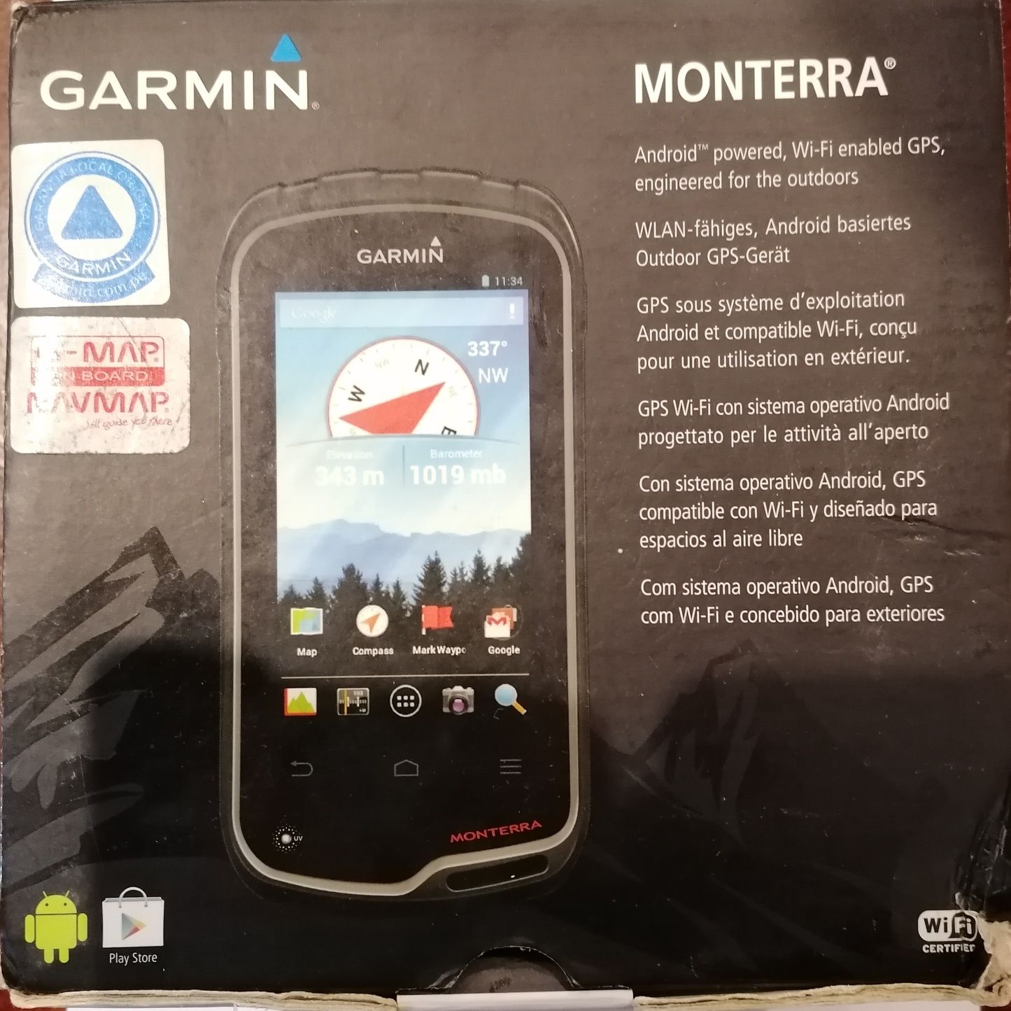 Garmin Monterra Android